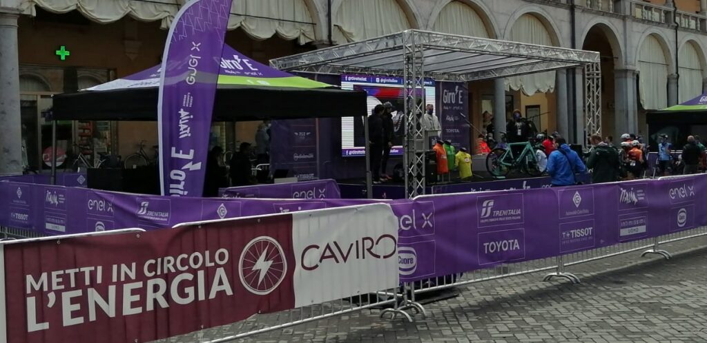 Caviro main sponsor della tappa Faenza-Cattolica del Giro-E