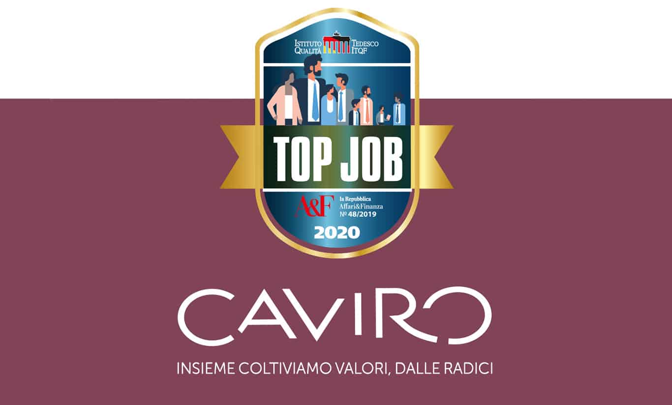 CAVIRO TRA I MIGLIORI DATORI DI LAVORO IN ITALIA