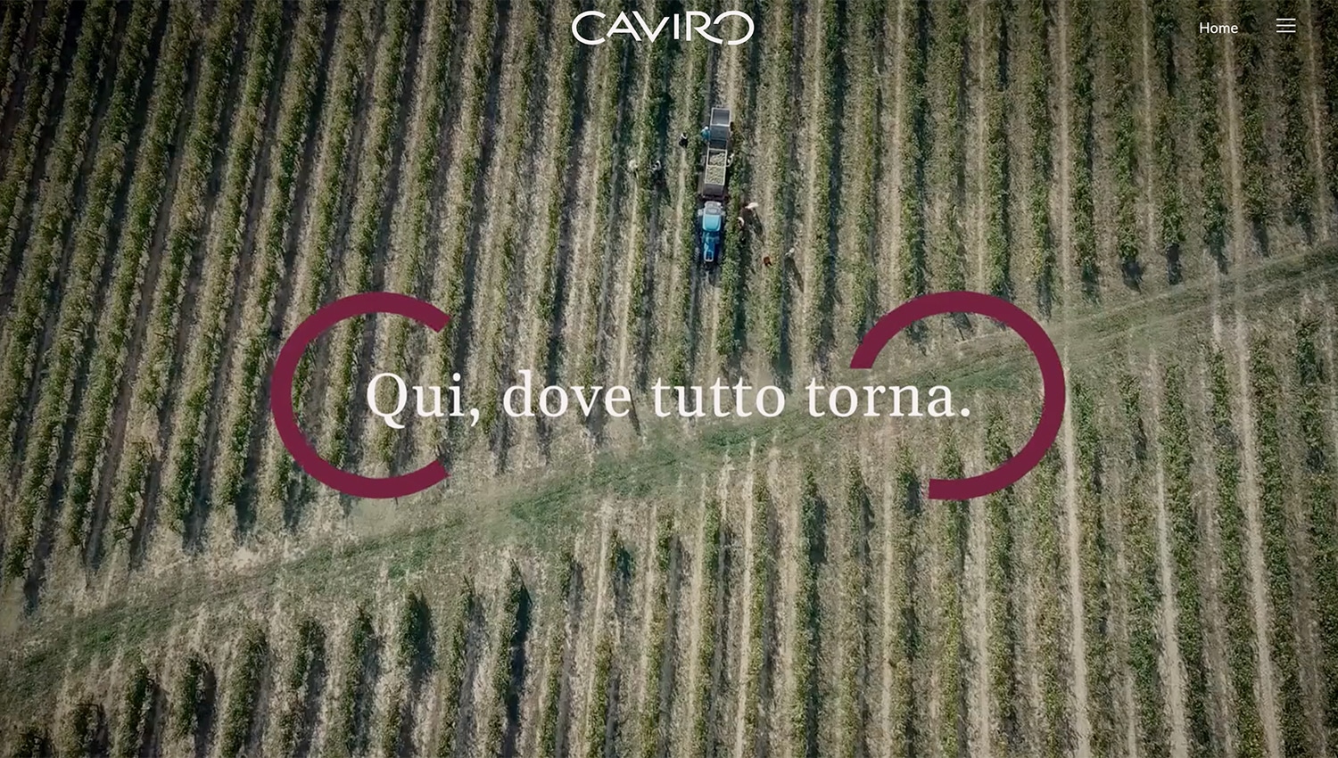 Il sito del Gruppo Caviro premiato agli NC Digital Awards